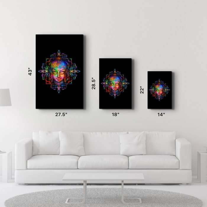 Wallity Pintura Decorativa de Vidrio Templado Multicolor 46 x 72 cm Wallity Pintura Decorativa de Vidrio Templado Multicolor 46 x 72 cm
